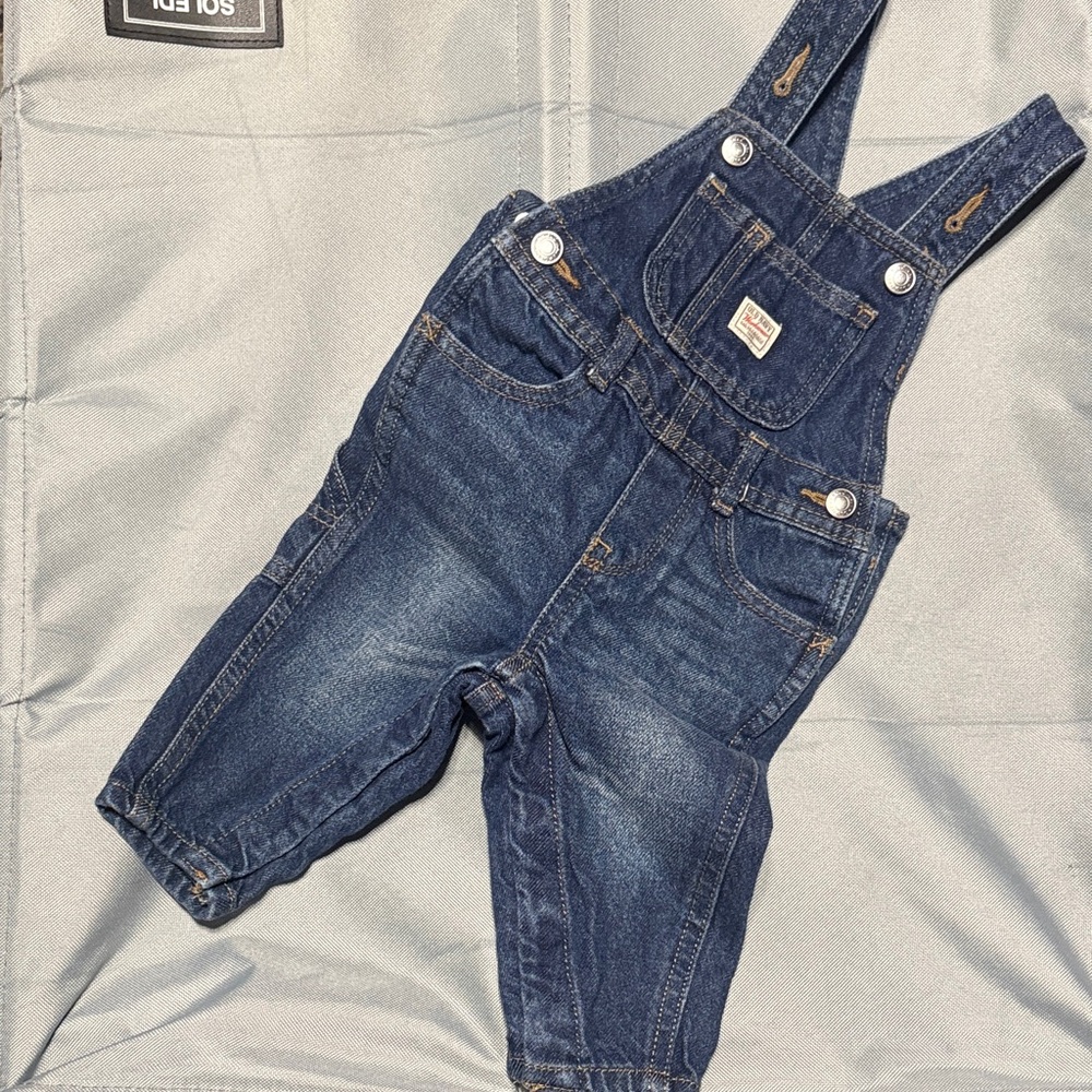 Old Navy Kids Blue Denim Overalls